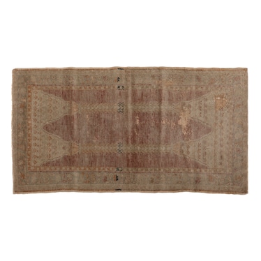 Antique 3' x 5' Area Rug II
