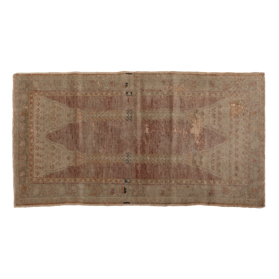 Antique 3' x 5' Area Rug II