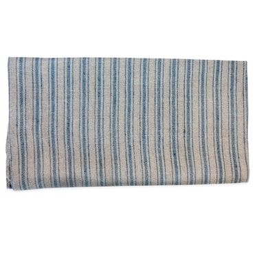 S/4 Boat Blue Stripe Napkins