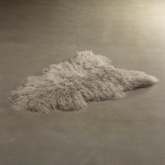Icelandic Sheepskin Grey Hide III