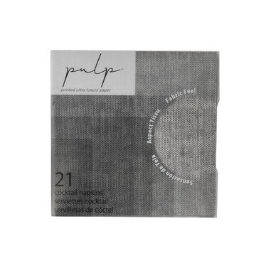 Cocktail Napkins Grey