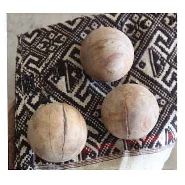 Salvaged Wood Spheres