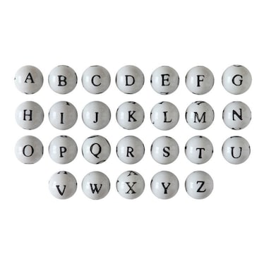 Stone Letter Orb - Small