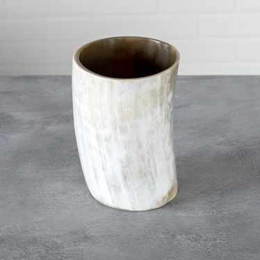 Small Cow Horn Vase