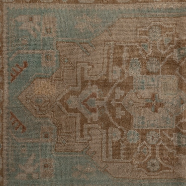Antique 3' x 4' Area Rug