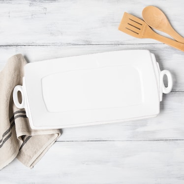 Vietri White Rectangular Platter