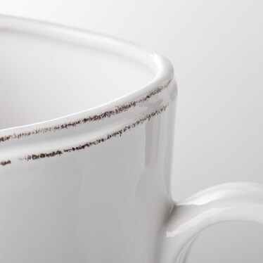 Vietri White Tavern Pitcher