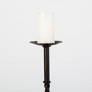 Antique Metal Candleholder