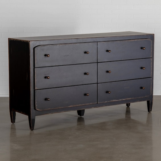 Monarch 6 Drawer Dresser