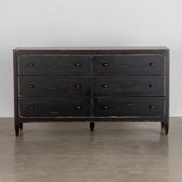 Monarch 6 Drawer Dresser