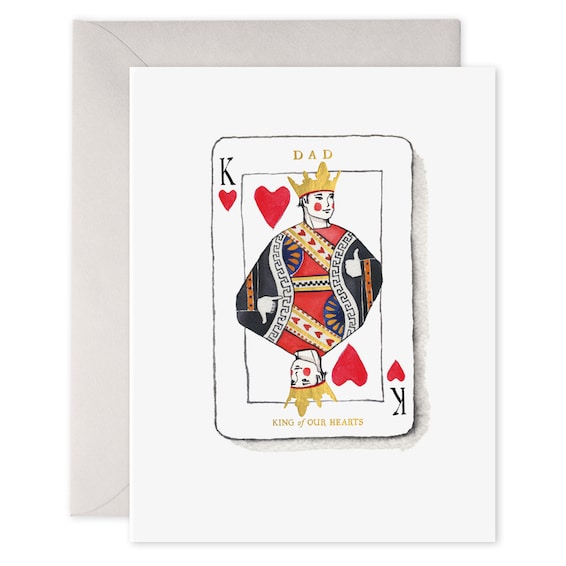 King Dad Card