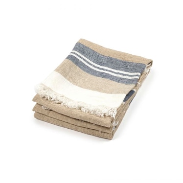 Belgian Guest Towel - Bastian Stripe