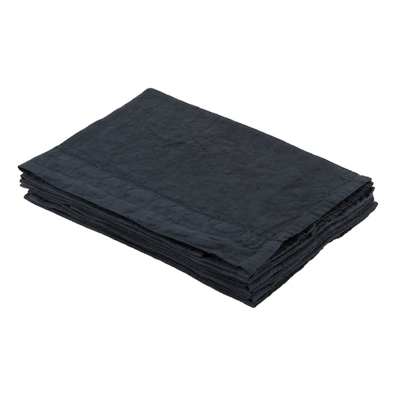 Linen Napkin Noir