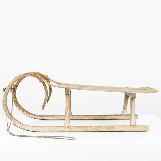 Antique Wooden Sledge