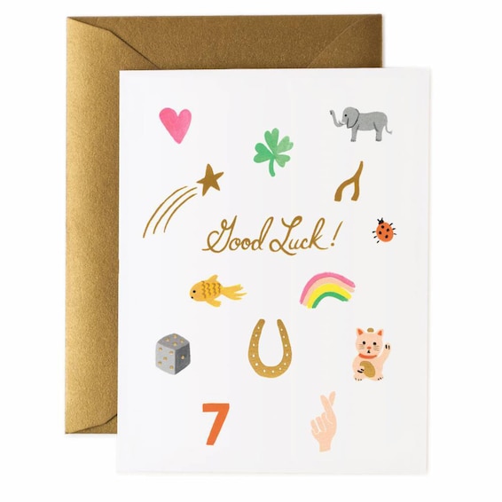 Good Luck Encouragement Card