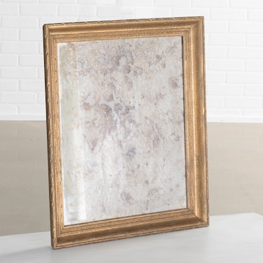 Antique Small Mirror