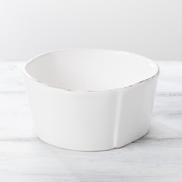 Vietri White Cereal Bowl
