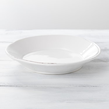 Vietri White Pasta Bowl