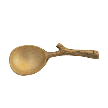 Brass Spoon with Twig Handle
