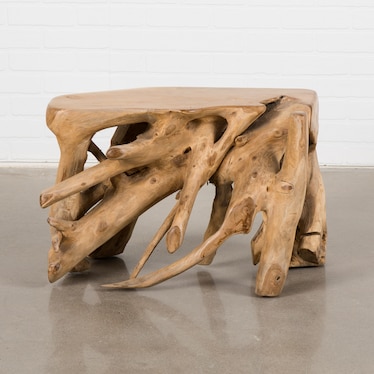 Rectangle Natural Teak Table