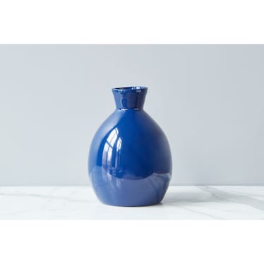Navy Artisinal Vase - Small