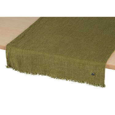 Ancien Olive Table Runner
