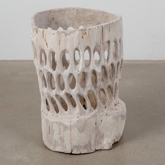 Bleached Beehole Vase