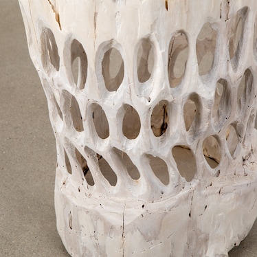 Bleached Beehole Vase