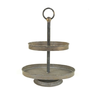 2-Tier Zinc Tray