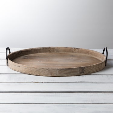 Asst'd Cruz Tray with Iron Handle