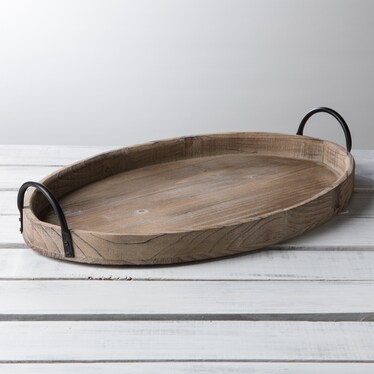 Asst'd Cruz Tray with Iron Handle
