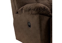 b cappuccino casual transitional recl sofa   