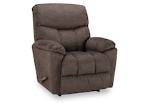 b cappuccino chaise rocker recliner   