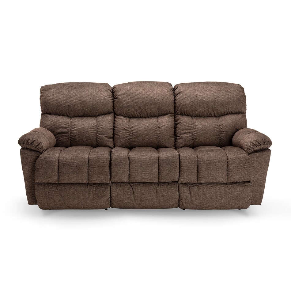 b casual transitional recl sofa   