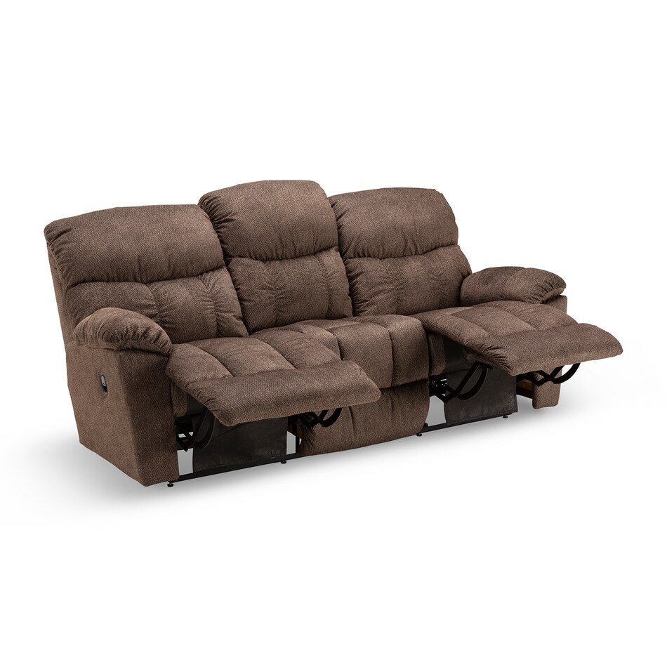 b casual transitional recl sofa   