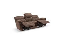 b casual transitional recl sofa   