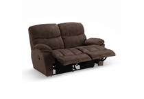b casual transitional recl sofa   