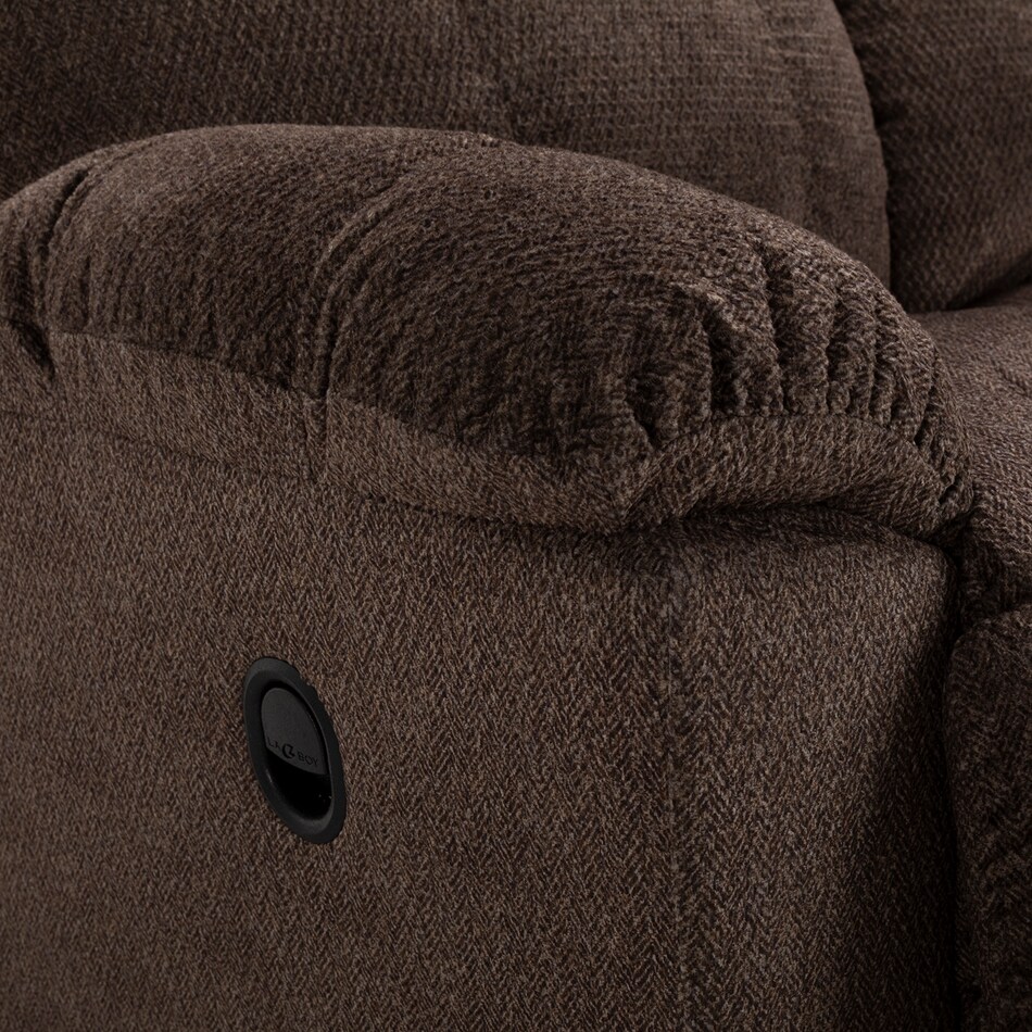b casual transitional recl sofa   
