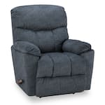 b indigo chaise rocker recliner   