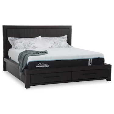Jacob Platform Storage Bed