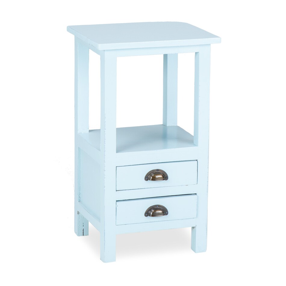 beach blue accent pieces   