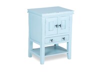 beach blue accent pieces   