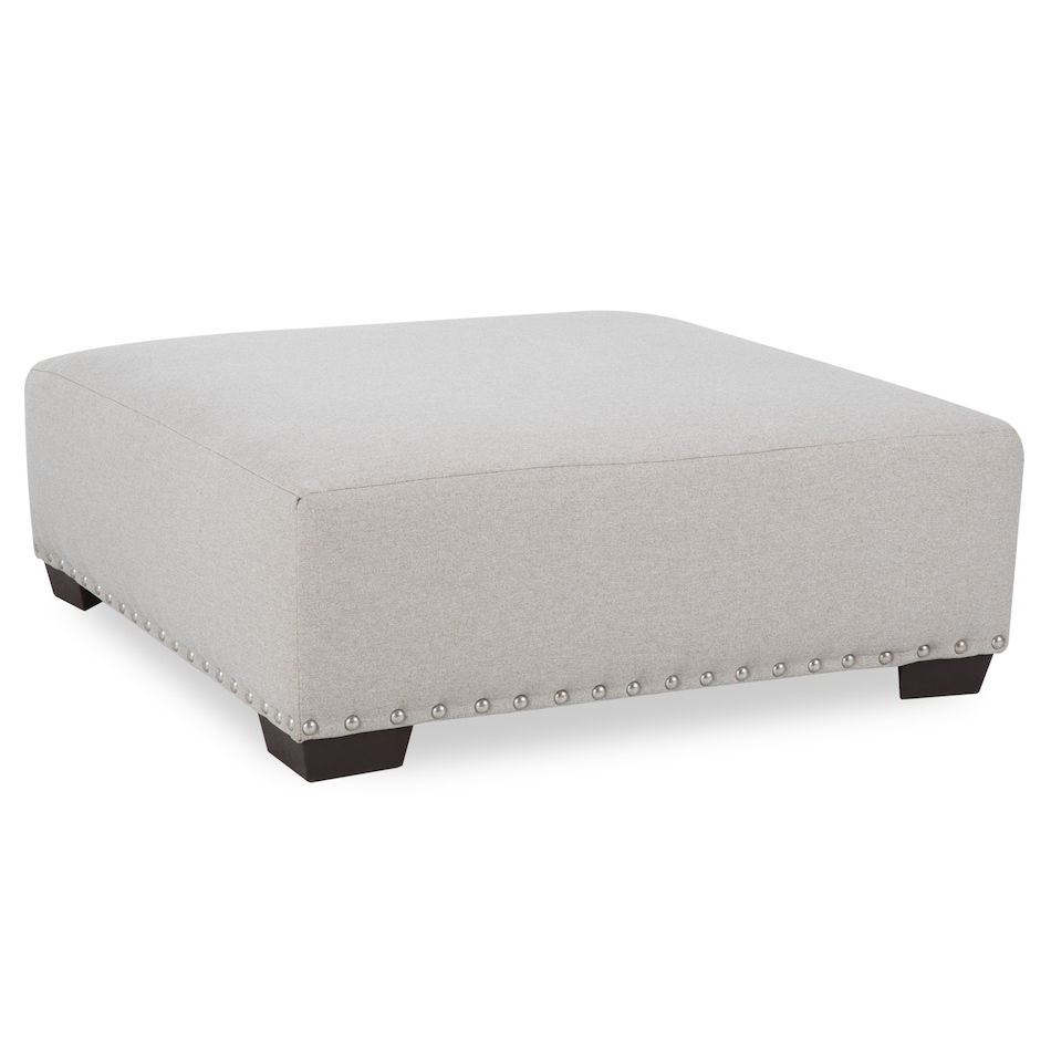 beige sectional stationary   
