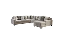 beige sectional stationary apc  