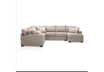beige sectional stationary cpc  