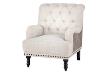 beige stationary chair   