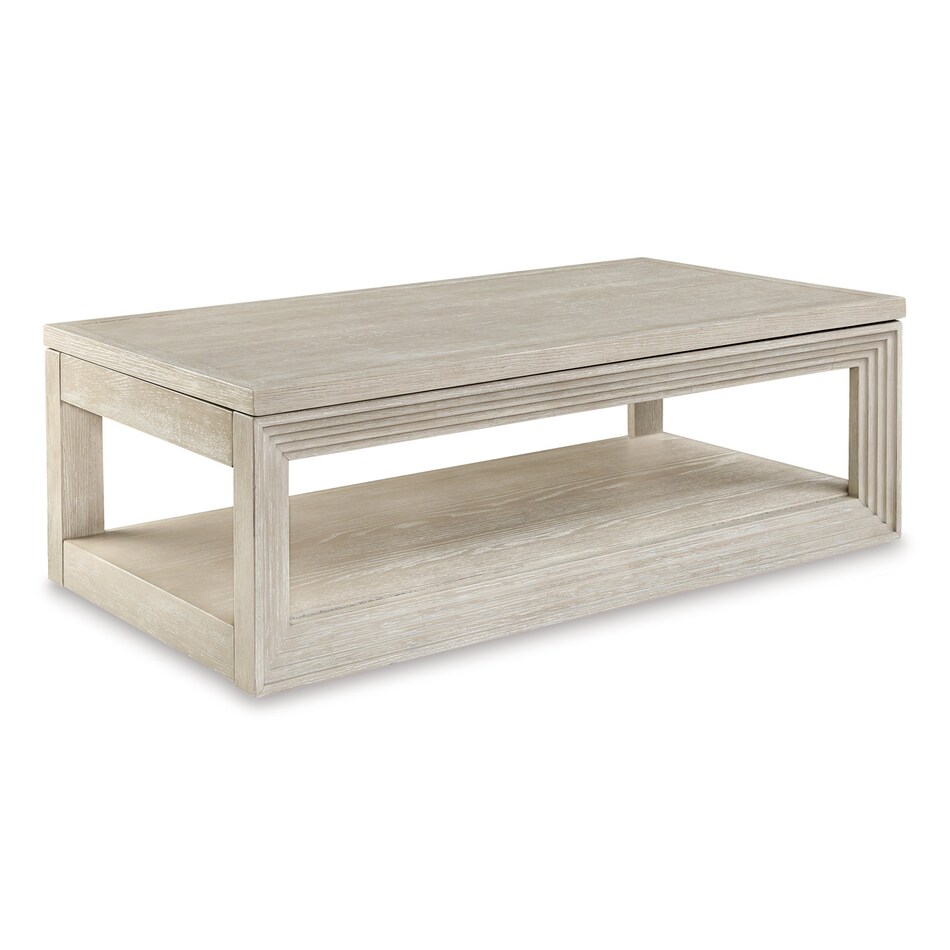 bisque transitional casual tables   