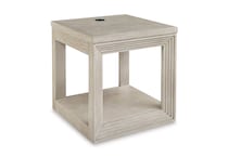 bisque transitional casual tables   