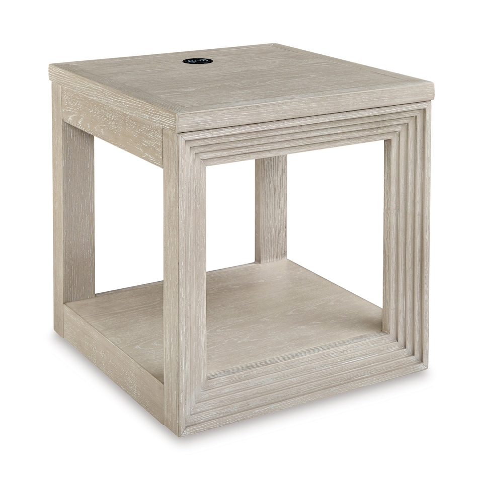 bisque transitional casual tables   