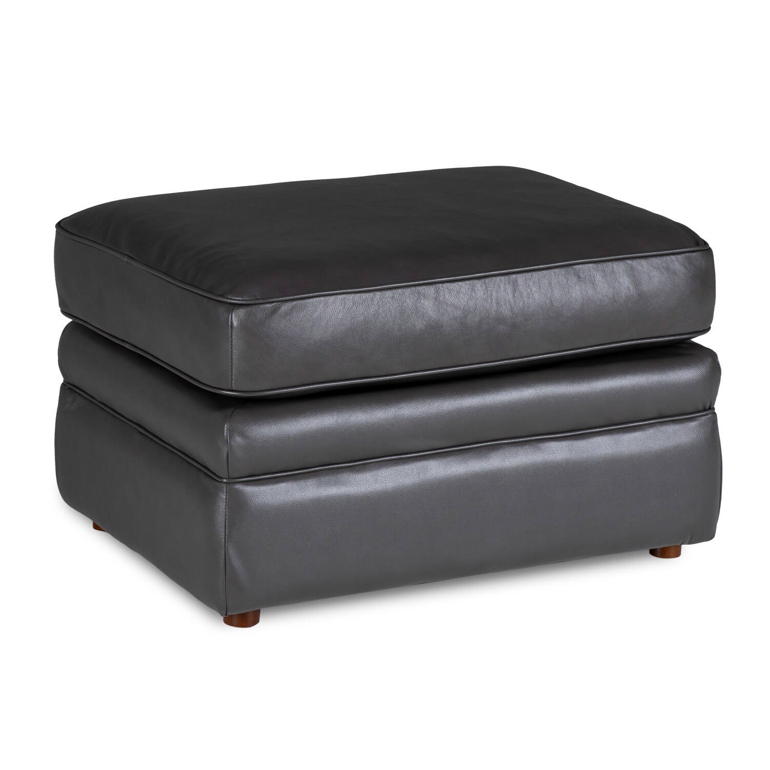 La-Z-Boy Collins III Leather Ottoman | WG&R Furniture